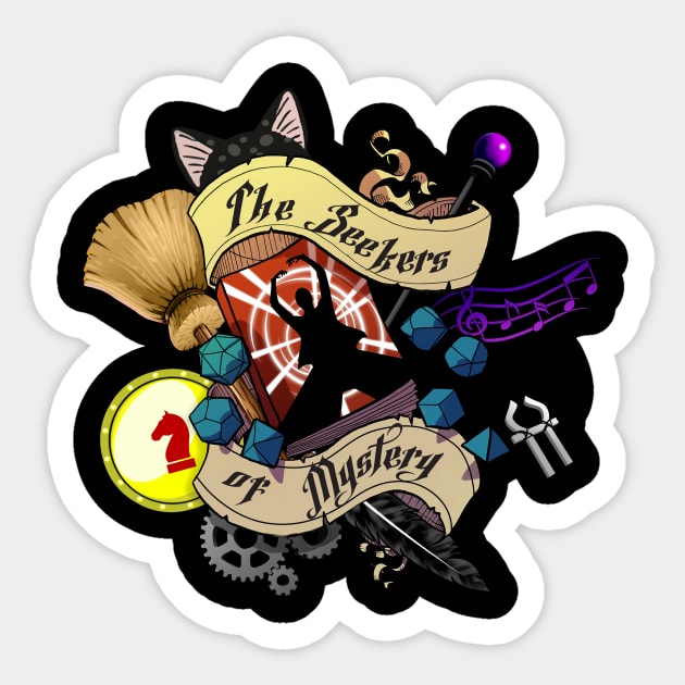 Seekers of Mystery Sticker by timescape